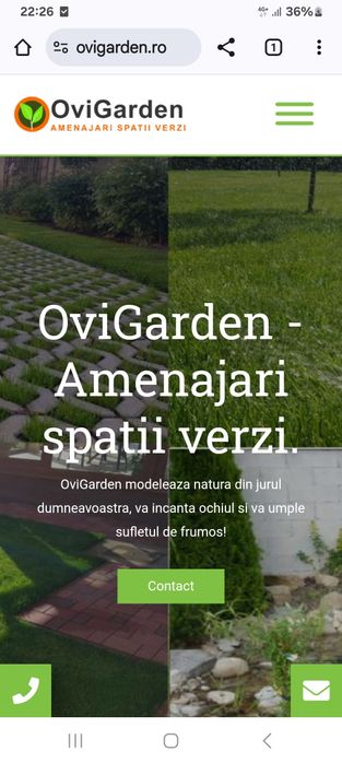 Amenajam spatii verzi / montam pavaje