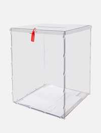 Ящик для благотворительности для пожертвования голосования лототрон