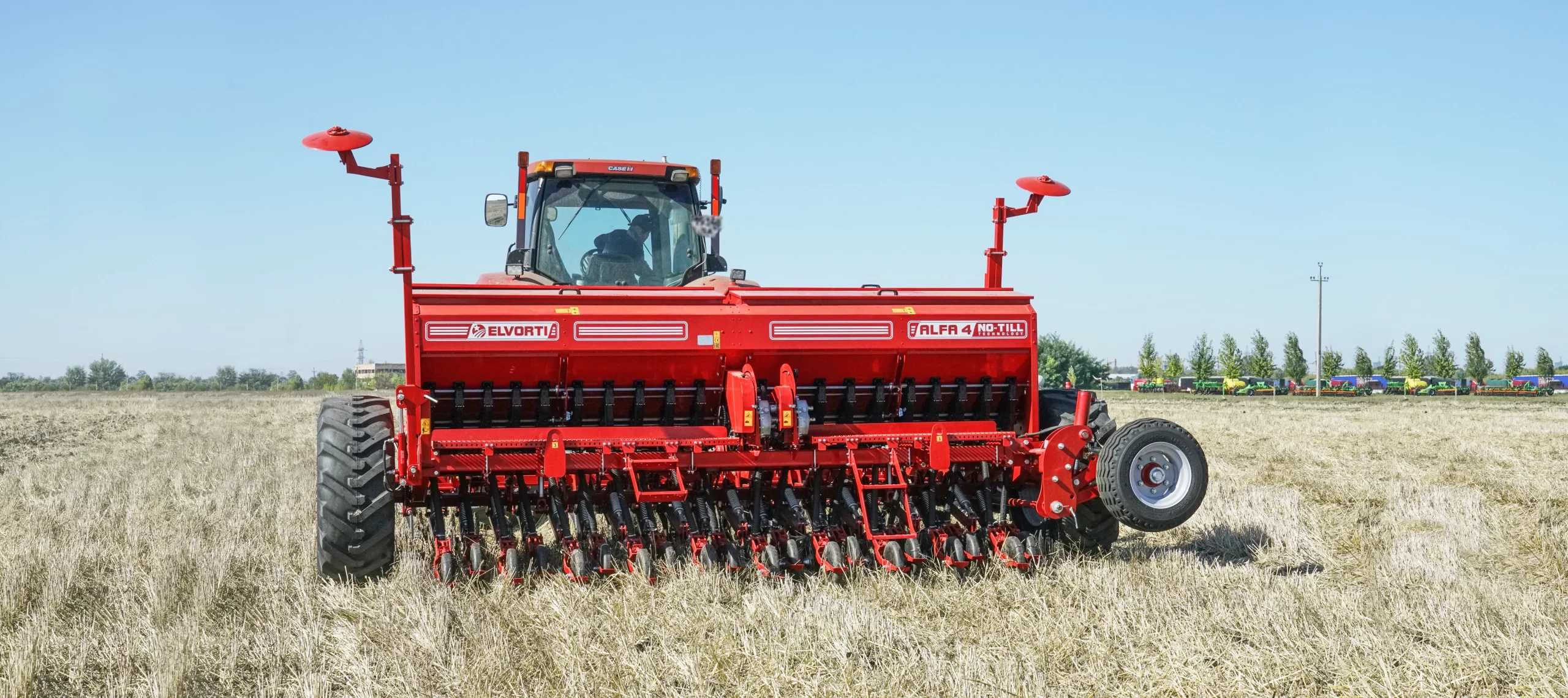 Semanatoare ALFA 4 NO-TILL productivitate: 3,5-4,8 ha/h NOU