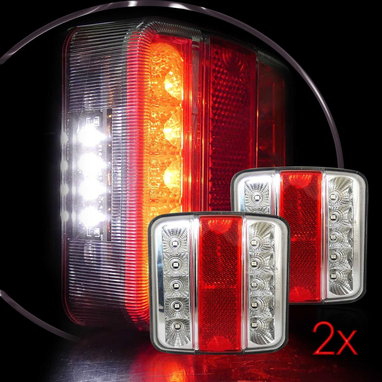 Комплект Диодни LED стопове 12V 24V Волта бус,камион,тир,ремарке и др