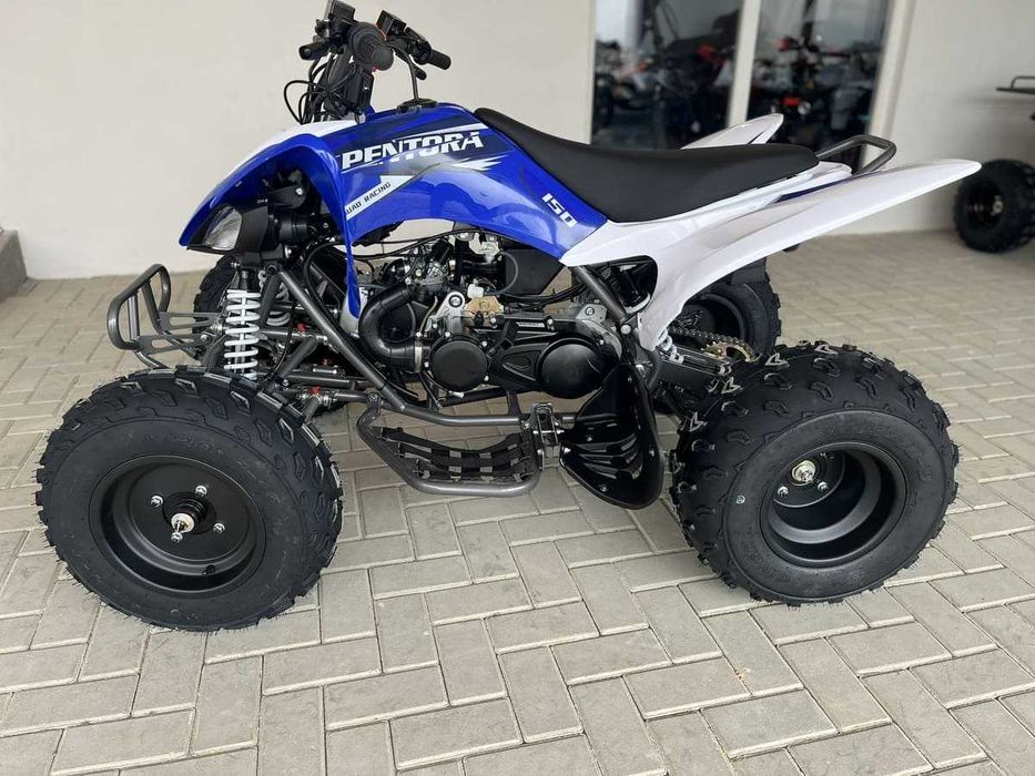 Atv 150cc Mikilon Pentora 10" 4T Benzina Albastru/Alb