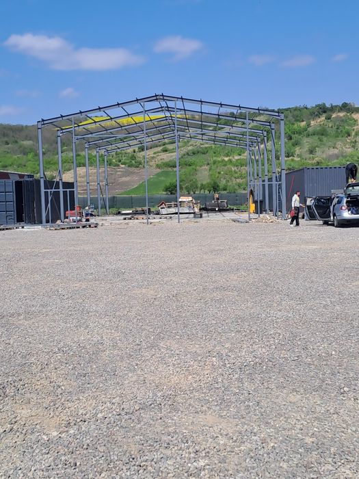 Vând hala metalica 14x28