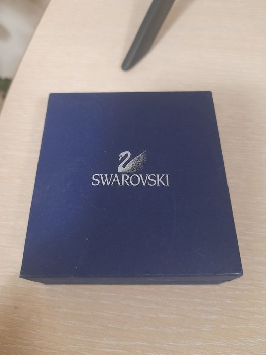 Сваровски сребърен медальон