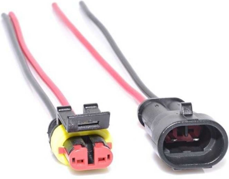 Conector mufa auto 12V Waterproof Ermetic Superseal Rezistente la Apa