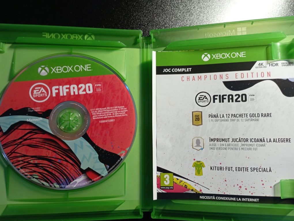 Vând FIFA20 Xbox one