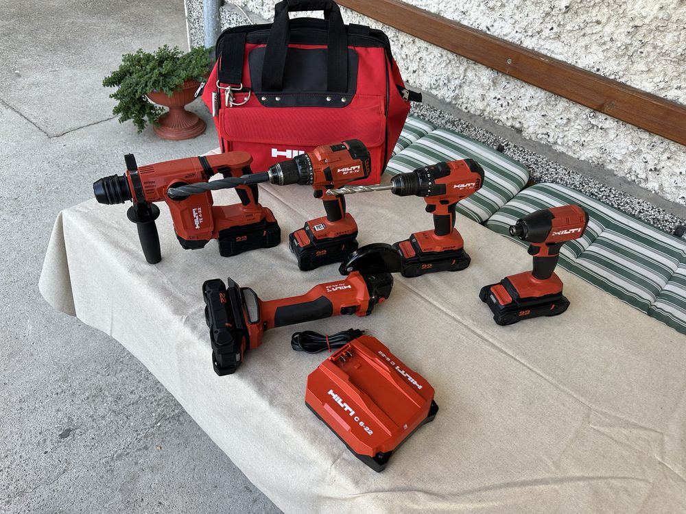 Hilti set хилти машини сет.  3500 лева