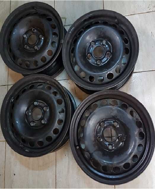 Jante tabla 5x112 + anvelope R15/R16 iarna&vara vw /audi/ seat skoda