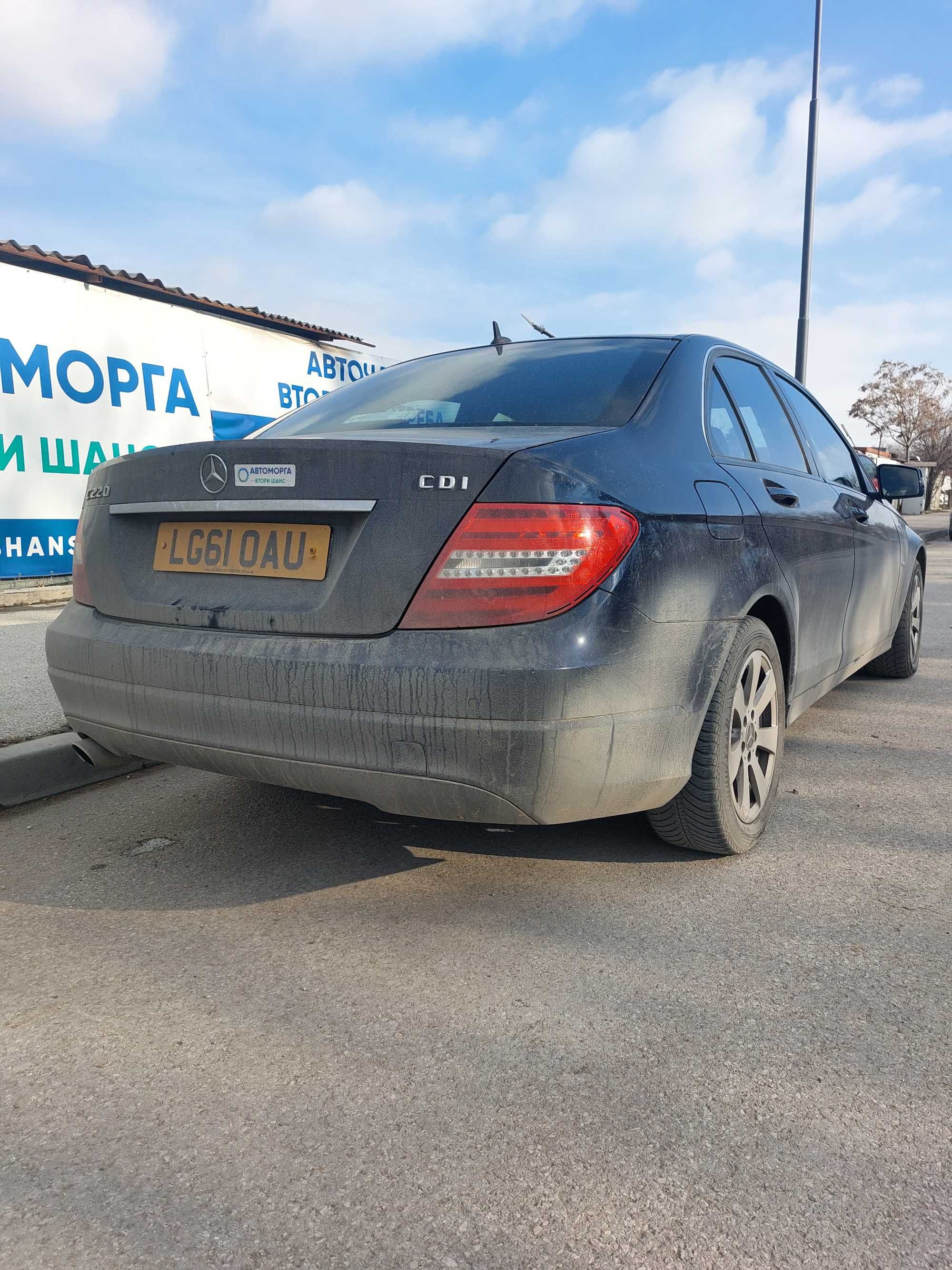 На Части: Mercedes-Benz W204 Facelift C220 CDI 170 к.с. 2011 с код 651