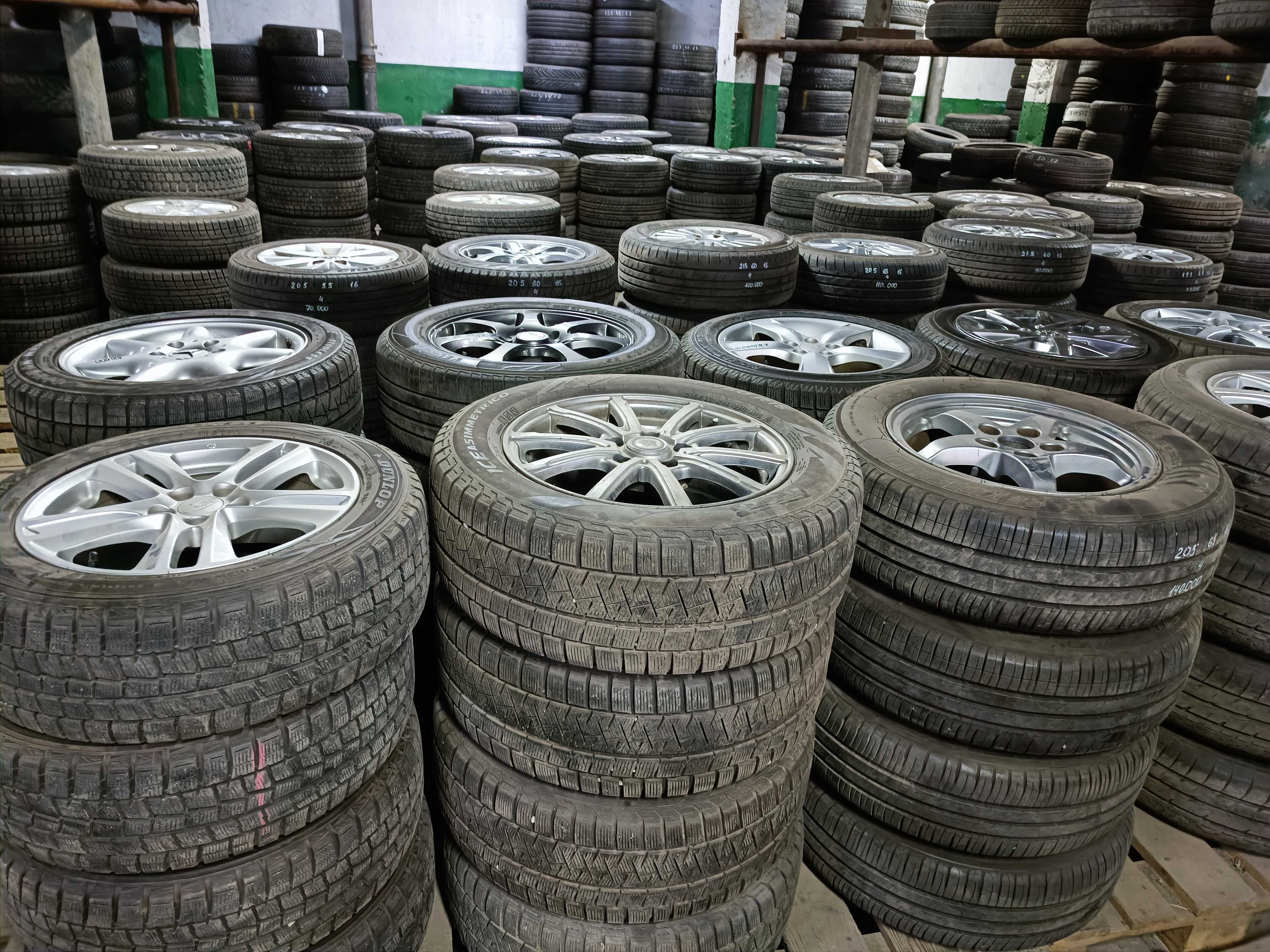 Шины с дисками в комплекте из Японии 205/55 R16