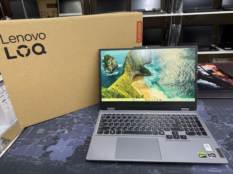 Игровой Lenovo LOQ 15 - Ryzen 7-7435HS/24GB/512GB/RTX4050