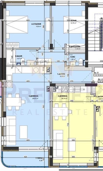 3-стаен във Варна-Виница