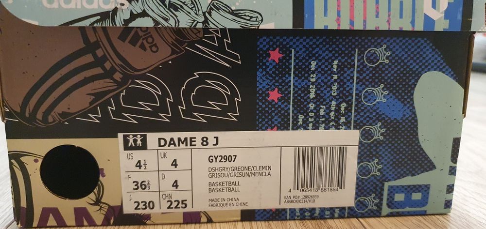 Adidas baschet, Dame 8, 36.5