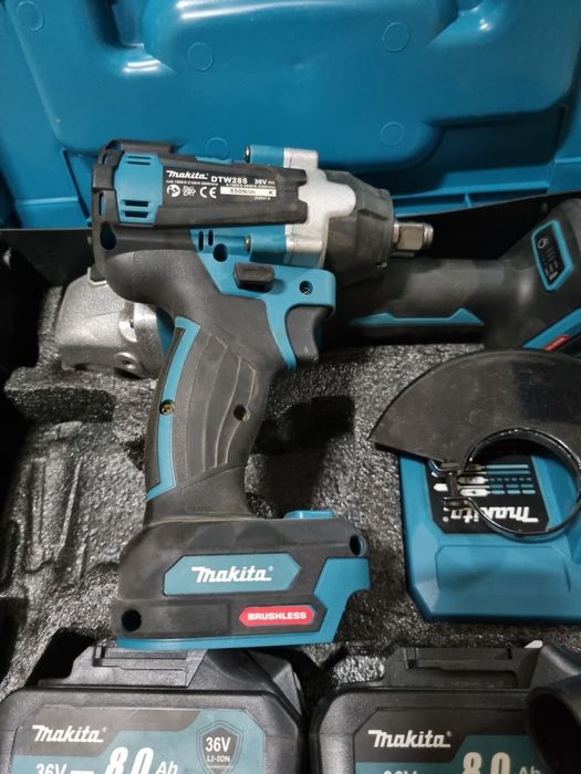 Trusă scule Makita 36V Brushless – 8.0Ah (completă, nouă)