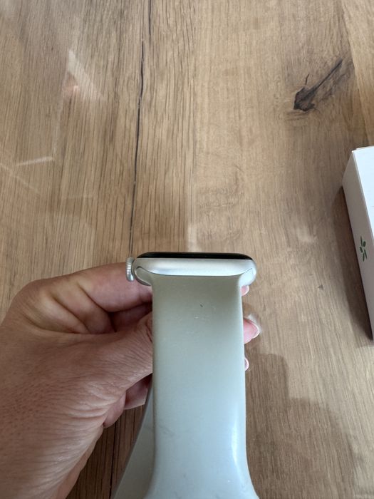 Apple Watch Series 10 42mm – Silver Aluminum, Blue Cloud Sport Loop