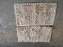 Covor Shaggy crem cu fire lungi pufos 60x110 cm