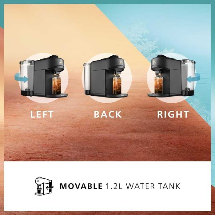 Кафемашина с капсули Philips L’OR BARISTA, 19 бара, сатенено бяло