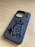 Husa/carcasa iphone 14 pro din piele