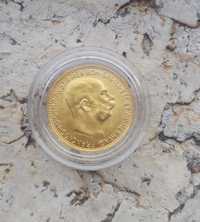 Златна монета 1912 10 австрийски корони
