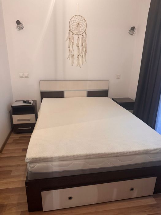 Saltea JYSK pat 140x200 + topper cadou