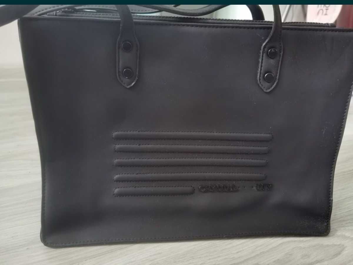 Черна дамска чанта Paolo Boticelli