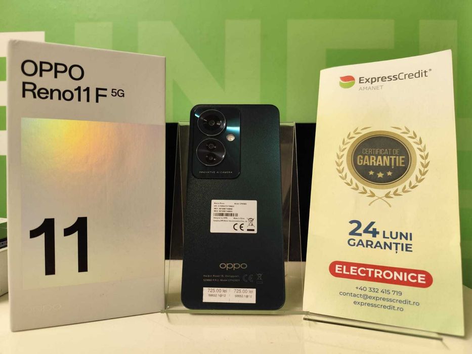 Telefon Oppo Reno 11F 5G (B.58652 Tatarasi) Garantie 2 Ani