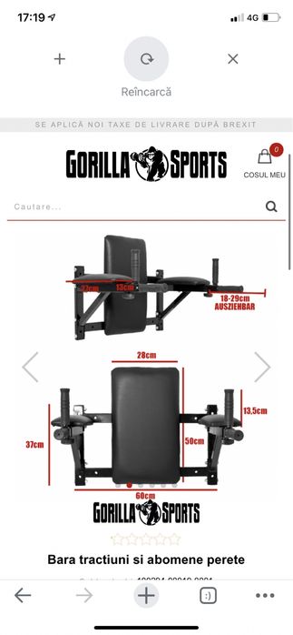 Aparat scaun tractiuni flotari la paralele si abdomene profi Germany