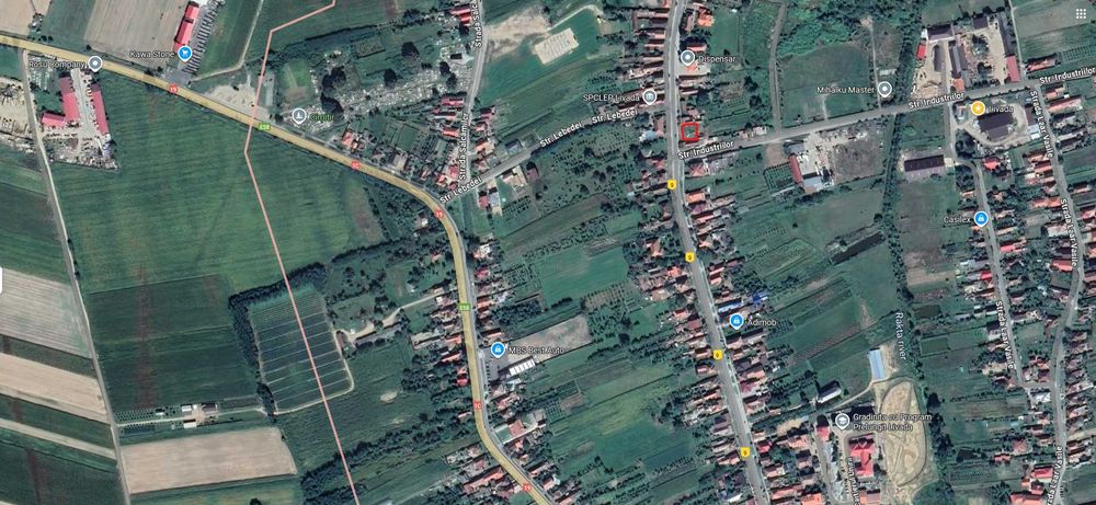 DE VÂNZARE: 26.69 arii de teren pregătit pentru construcție