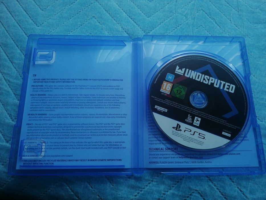 Undisputed ps5 чисто нов