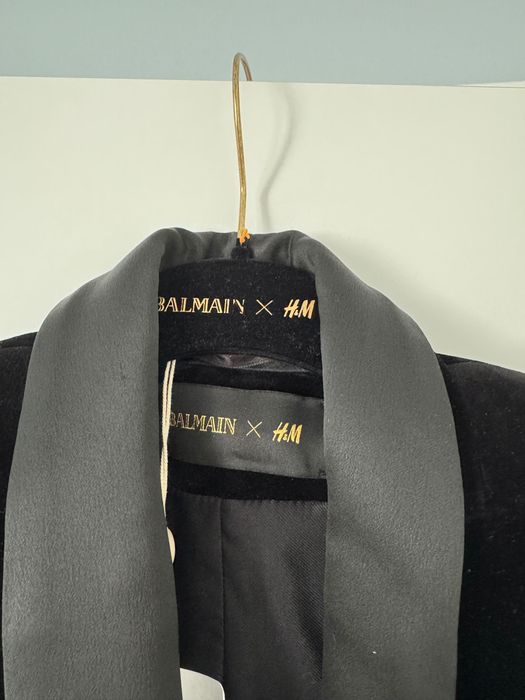 Sacou piesa rara de colectie Balmain x H&M 36-38
