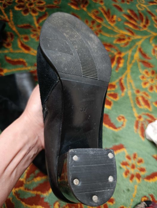 Сапоги женские кожаные