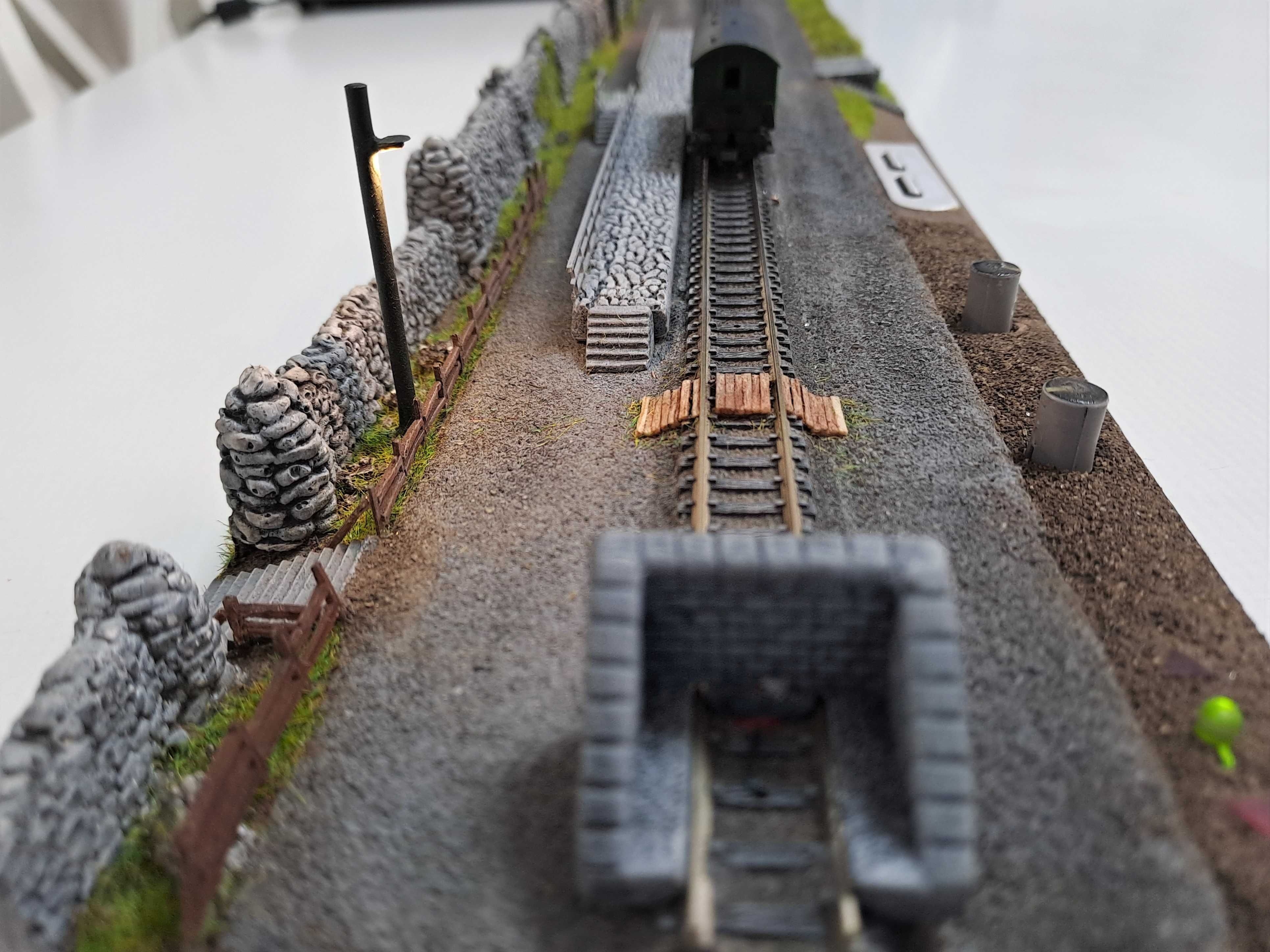 Trenulet electric diorama scara N 1:160