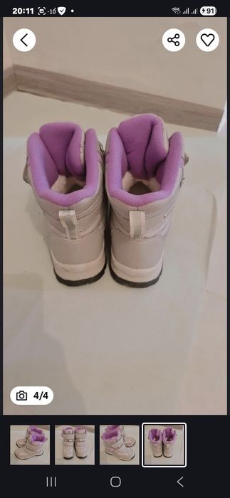 Продам срочно ортопедическую зимную обувь. В хорошем состоянии.