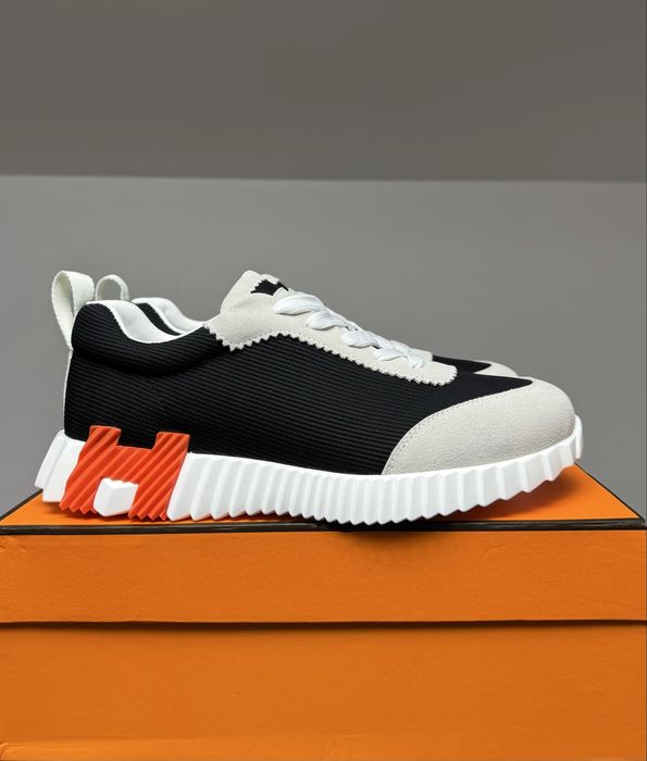Hermes Trainer White Orange