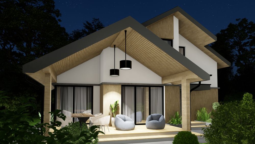 Casa P+M individuala, curte 465 mp