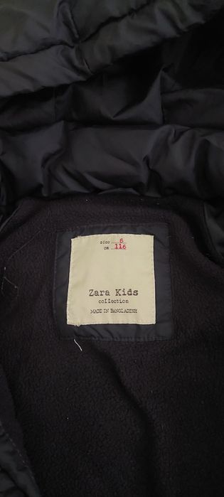 ZARA дебело зимно яке за момче 116 см, 6 г.