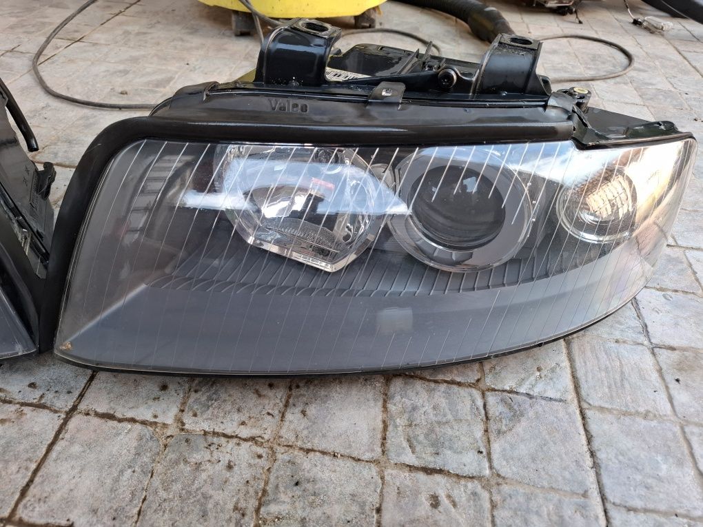 Audi a4 faruri cu xenon si lupa aproape noi