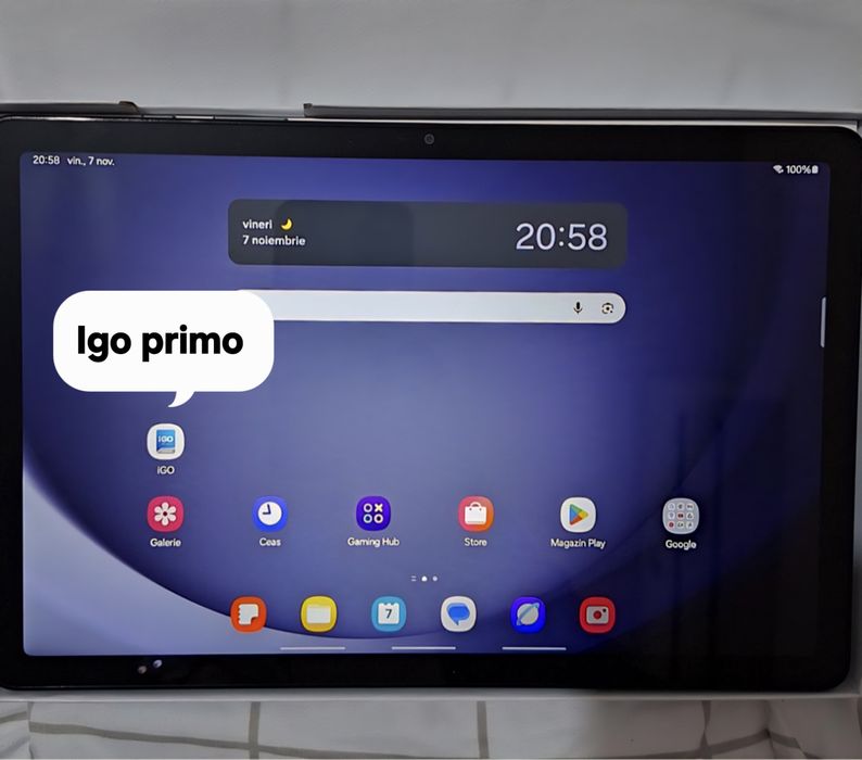Vind Tableta Samsung A9 plus cu igo primo instalat