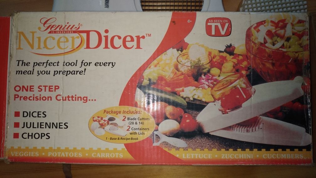 "Naicer-daicer" (Germany) для быстрого размельчения овощей