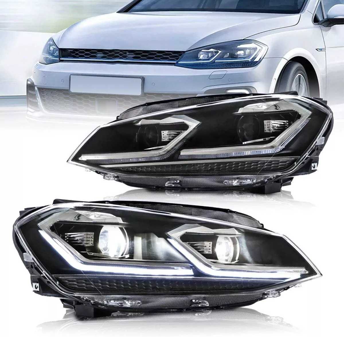 Комплект фарове Volkswagen Golf MK7.5 Full LED 2017 - 2021 година