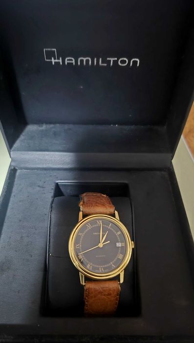 Vând ceas elegant automatic Hamilton