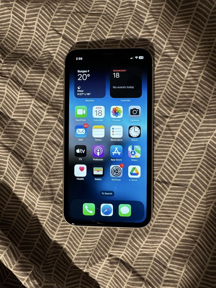 iPhone XR 64 gb,78% battery capacity