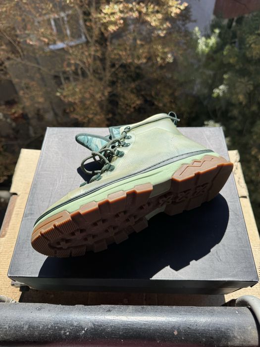 Scotch & Soda,Боти Abbasi с шарка тип батик, Бледозелен, прозрачен, 41