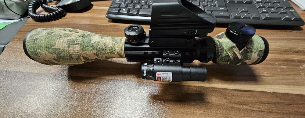 оптика от въздушна пушка 4-12x50