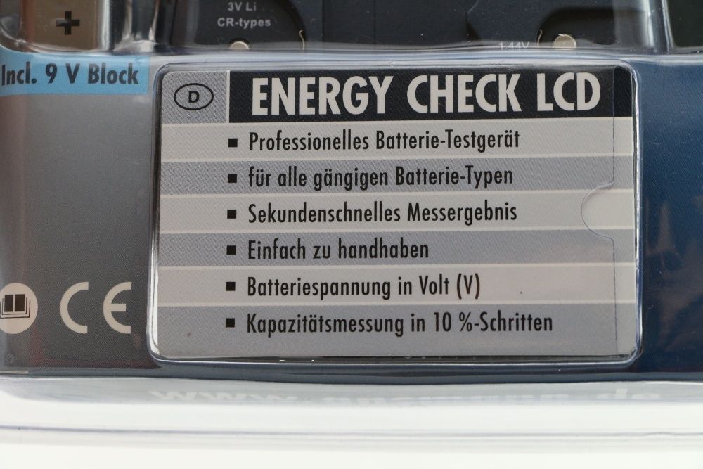 тестер за акумулаторни и алкални батерии ANSMANN, немски