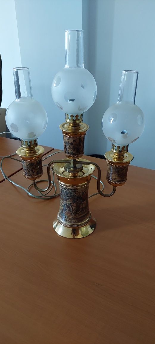 Lampa veioza vintage colectie 1950 Italia hand made
