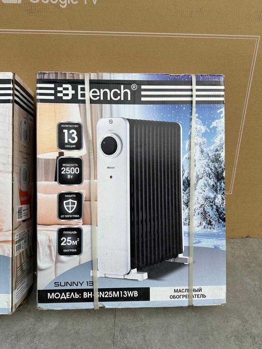 Обогреватель Масляный Bench Антизамерзания и Защита от Перегрева!