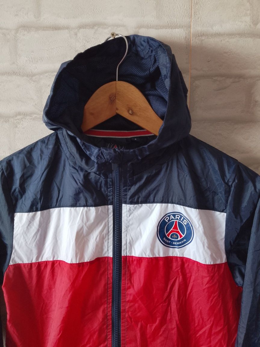 Jacheta fotbal impermeabila/antivant de copii PSG