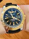Швейцарские часы Breitling Galactic 41 мм .Золото 750 пробы и сталь.