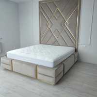 Кровать диван пуфики банкетки мягкие панели и другая мягкая мебель