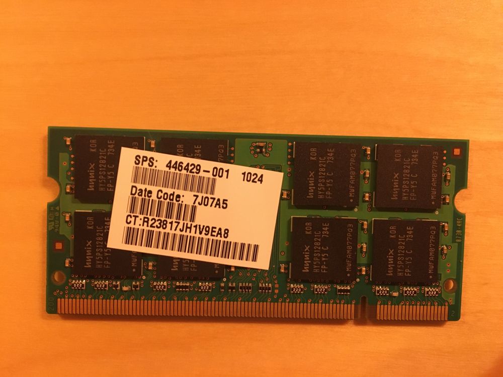 Memorie RAM Laptop 1 GB Hynix